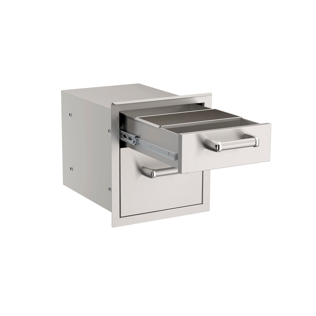 304 stainless steel Fire Magic double storage drawer unit