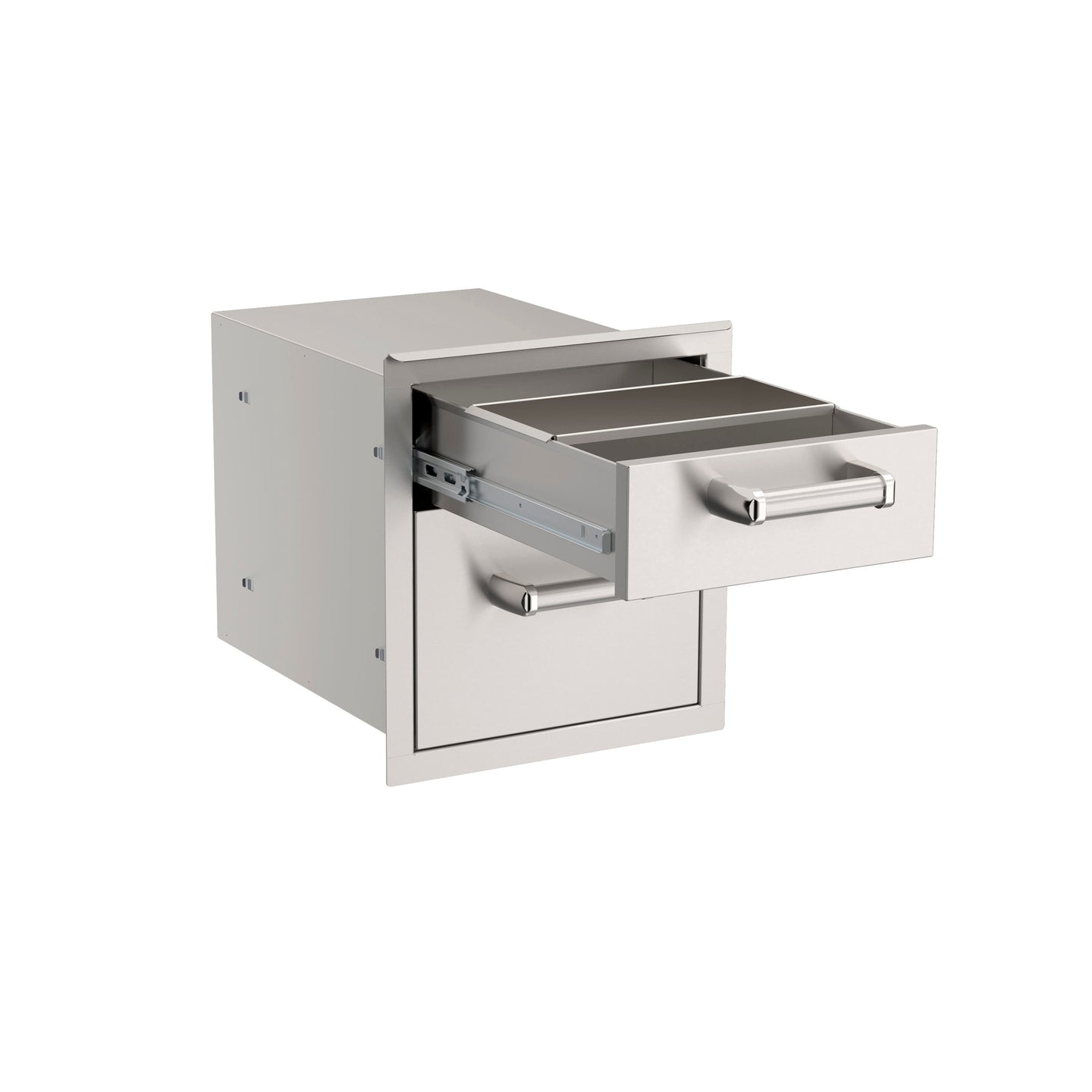 304 stainless steel Fire Magic double storage drawer unit