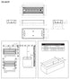 48 inch linear gas fireplace burner with LED lighting