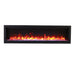 Amantii 100 inch linear smart electric fireplace