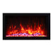 Amantii 40 inch built-in electric fireplace indoor outdoor patio