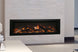 Amantii 50 inch deep indoor outdoor electric fireplace with LED flames