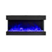 Amantii 60 TRV Slim smart electric fireplace with multi color flames