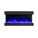Amantii 60 TRV Slim smart electric fireplace with multi color flames