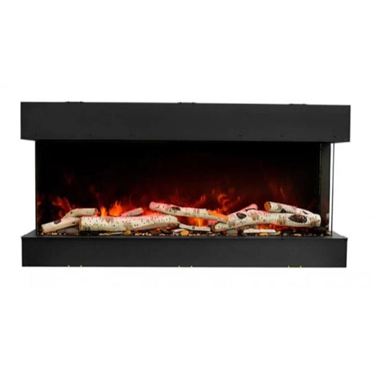 Amantii 72-TRV-SLIM Tru-View Slim 72 inch 3 sided electric fireplace