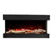 Amantii 72-TRV-SLIM Tru-View Slim 72 inch 3 sided electric fireplace