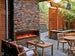 Amantii 72 inch deep indoor outdoor linear electric fireplace