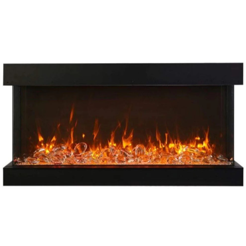 Amantii 88-TRV-XT-XL Tru-View XL extra tall 3 sided electric fireplace
