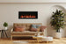 Amantii BI-60 Slim modern recessed electric fireplace