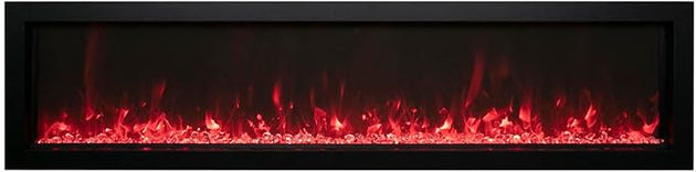 Amantii BI-72 Slim OD Panorama 72 inch built-in electric fireplace
