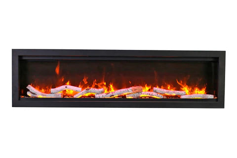 Amantii Bespoke 88 smart electric fireplace with WiFi control