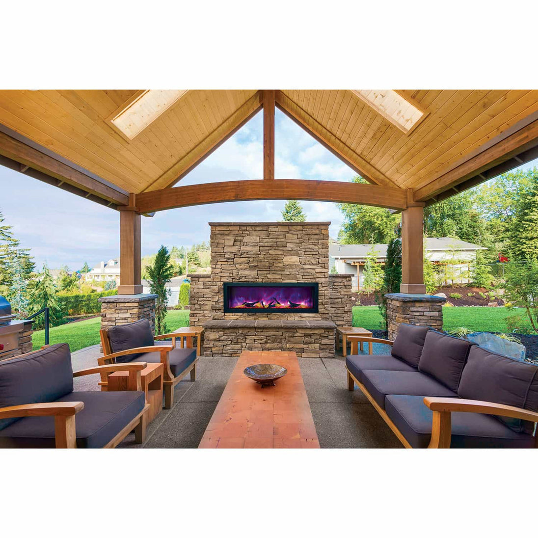Amantii Pan Cov 50 cover for BI-50 XtraSlim electric fireplace