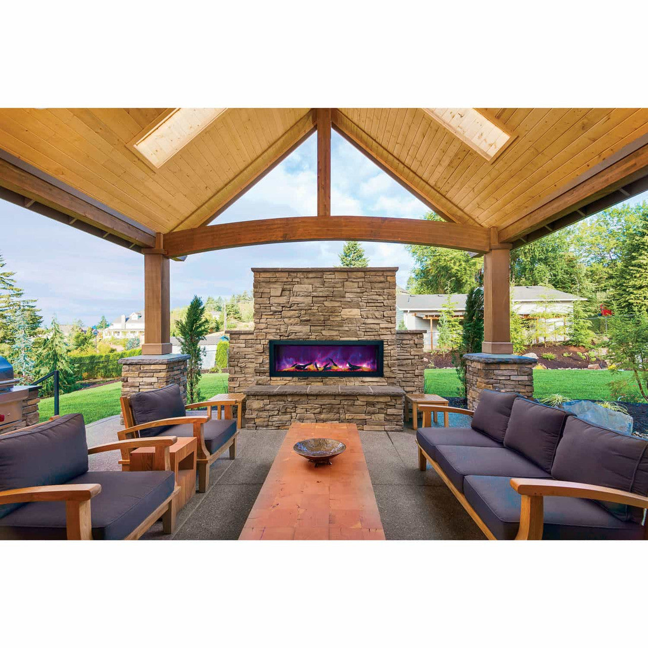 Amantii Pan Cov 50 cover for BI-50 XtraSlim electric fireplace