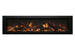 Amantii Panorama 88 inch electric fireplace with multicolor LED flames