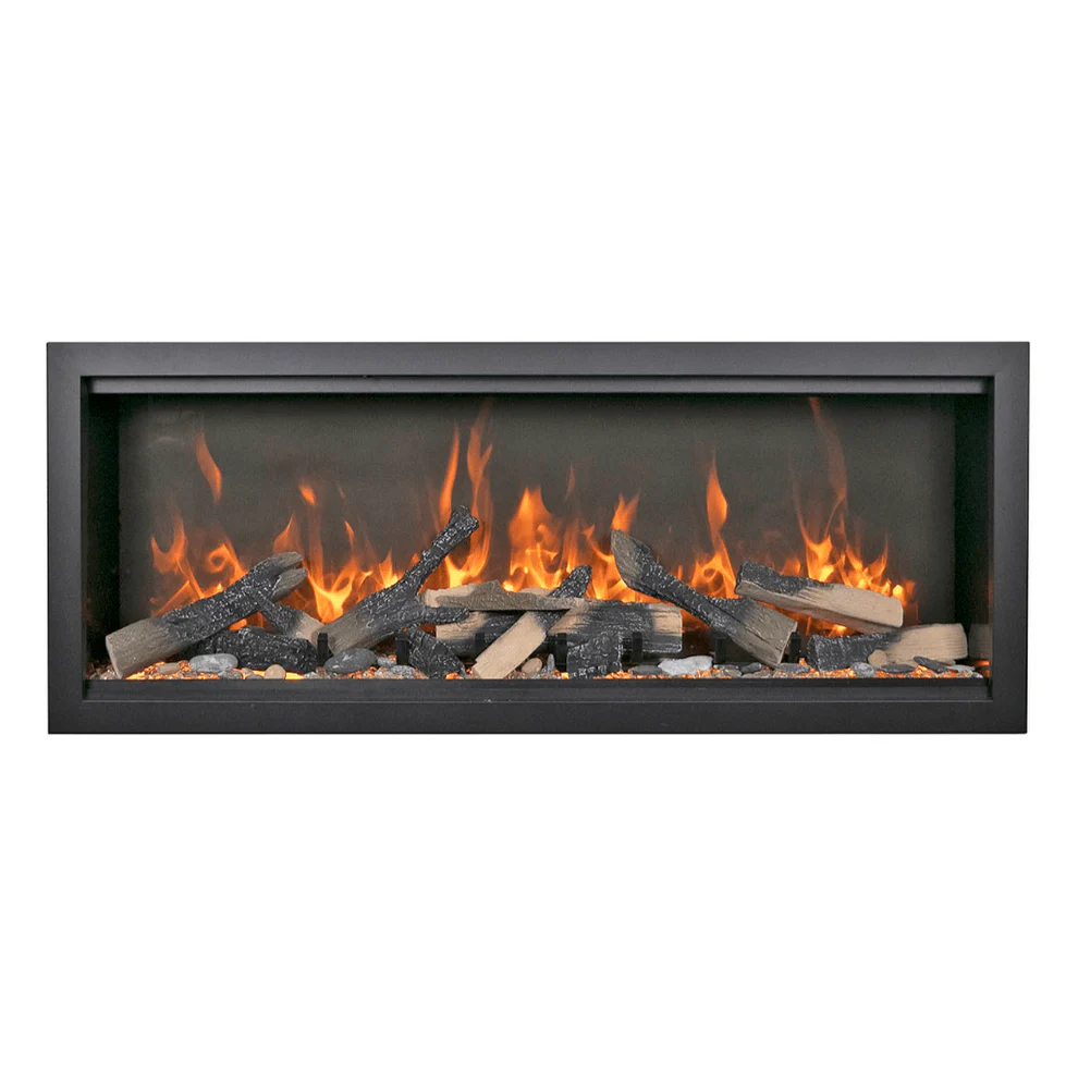 Amantii SYM-100-XT Bespoke 100 inch extra tall electric fireplace