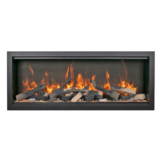 Amantii SYM-100-XT Bespoke 100 inch extra tall electric fireplace