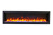 Amantii SYM-34 Bespoke 34 inch linear electric fireplace wall mounted