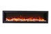 Amantii SYM-88 Bespoke modern LED flame linear fireplace