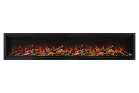 Amantii SYM-88 XT Lumina 88 inch electric fireplace