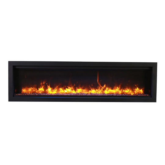 Amantii Symmetry Lumina indoor outdoor electric fireplace