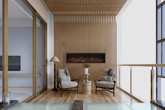 Amantii Symmetry XT Lumina indoor outdoor fireplace