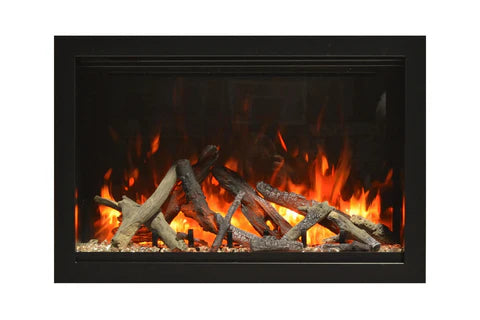 Amantii TRD-30-3 3 sided trim kit for TRD-30 electric fireplace