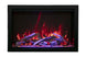 Amantii TRD-33 Bespoke electric fireplace with LED flames