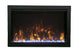 Amantii TRD-33 Bespoke indoor outdoor built-in electric fireplace