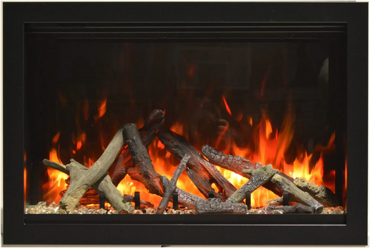 Amantii TRD-38 Lumina 38 inch traditional electric fireplace insert
