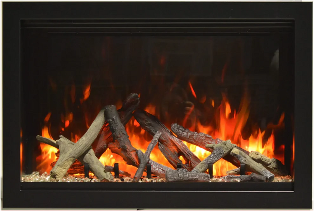 Amantii TRD-38 Lumina 38 inch traditional electric fireplace insert