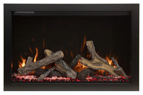 Amantii TRD-38 Lumina 38 inch traditional electric fireplace insert