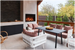 Amantii TRD-38 Lumina electric fireplace with oak log media