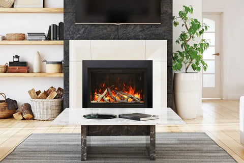 Amantii TRD-38 Lumina smart electric fireplace with WiFi control