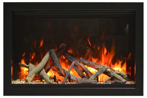 Amantii TRD-44 Lumina 44 inch traditional electric fireplace insert
