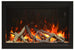 Amantii TRD-44 Lumina 44 inch traditional electric fireplace insert