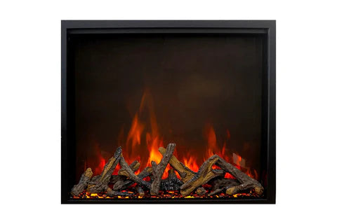 Amantii TRD-48 Lumina 48 inch traditional electric fireplace insert