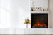 Amantii TRD-48 Lumina electric fireplace with oak log media