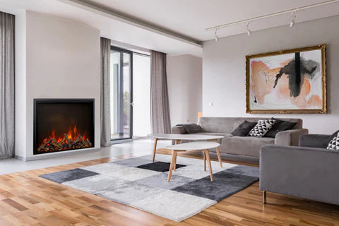Amantii TRD-48 Lumina smart electric fireplace with WiFi control