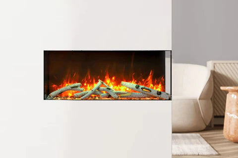 Amantii Tru-View Slim 50 indoor outdoor built-in electric fireplace