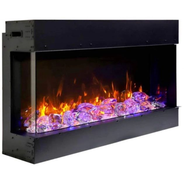 Amantii Tru-View Slim 72 indoor outdoor built-in electric fireplace