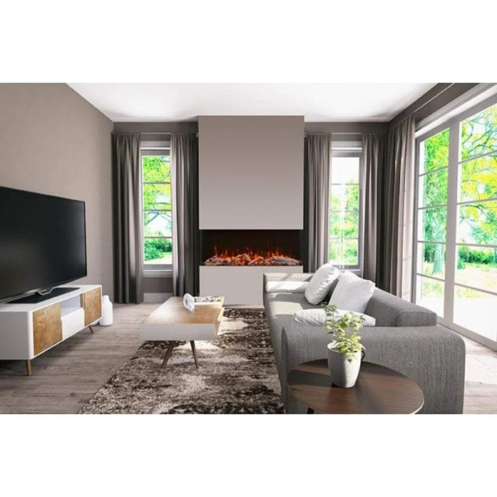 Amantii Tru-View XL XT 88 inch indoor outdoor electric fireplace