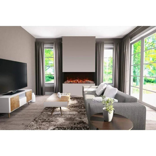 Amantii Tru-View XL XT 88 inch indoor outdoor electric fireplace