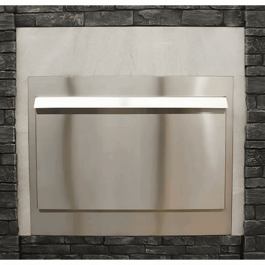American Hearth WD48LSS 48 inch weather door stainless steel