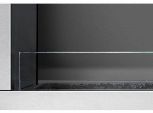American Hearth WG48LT1 48 inch glass wind deflector