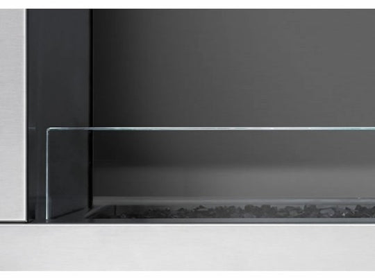 American Hearth WG60LT1 60 inch glass wind deflector
