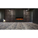 Contemporary Amantii Tru-View Slim 60 built-in electric fireplace