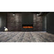Contemporary Amantii Tru-View Slim 60 built-in electric fireplace