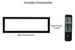 Extra tall 100 inch Amantii Symmetry Lumina built-in linear fireplace