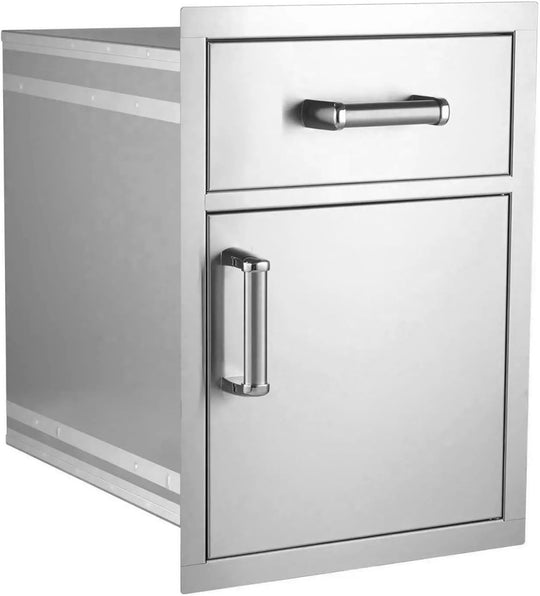 Fire Magic 54018S medium pantry drawer combo stainless steel