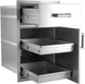 Fire Magic 54020S premium 20 inch pantry drawer combo stainless steel